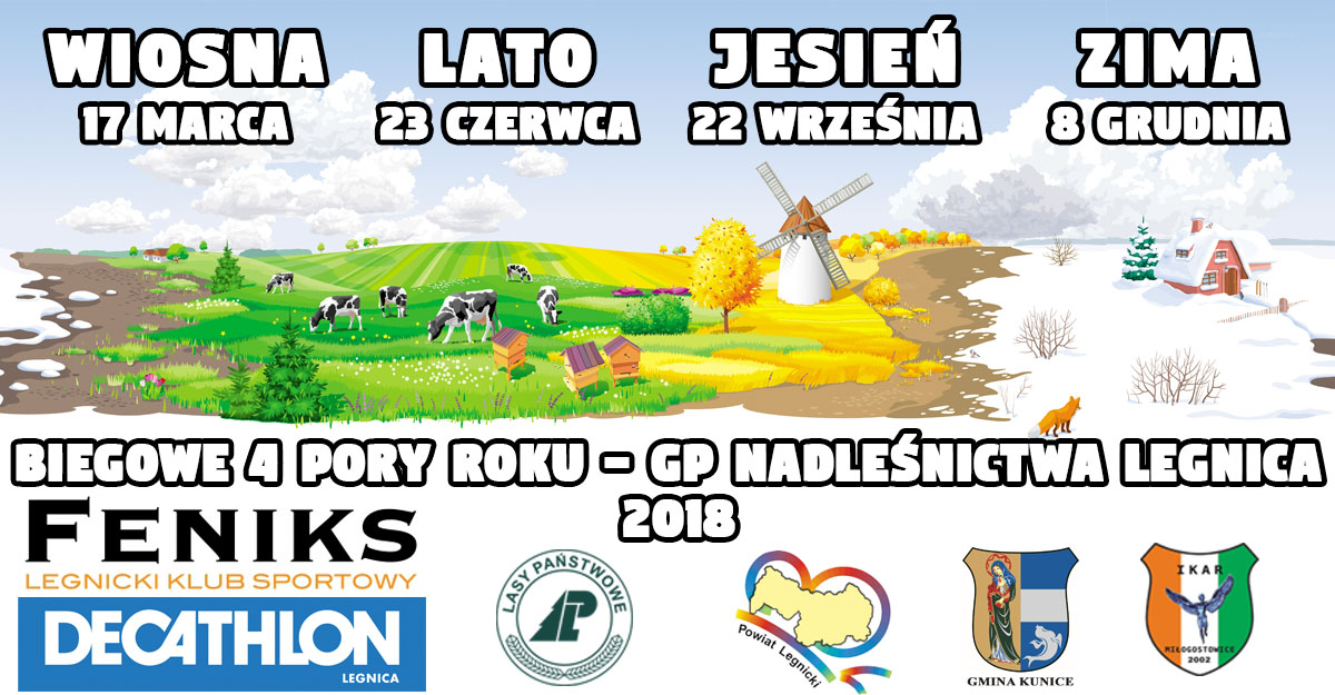 Biegowe 4 Pory Roku 2018